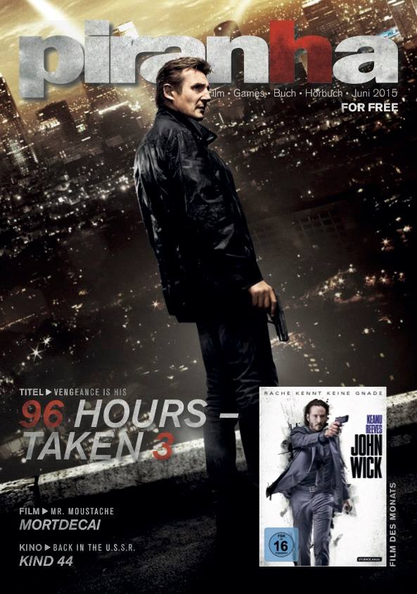 PIRANHA (GERMANY) magazine side cover  June 2015