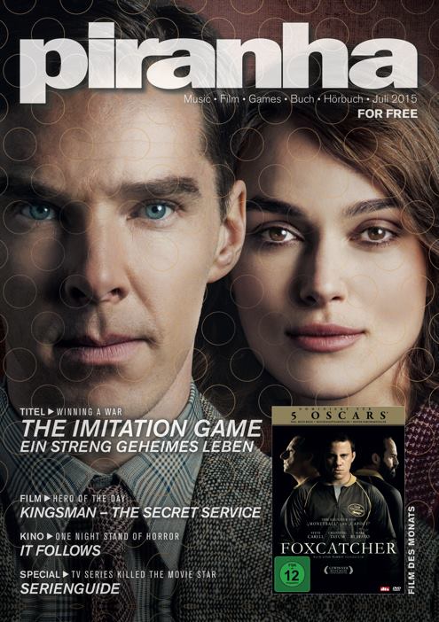 PIRANHA (GERMANY) magazine side cover  July 2015