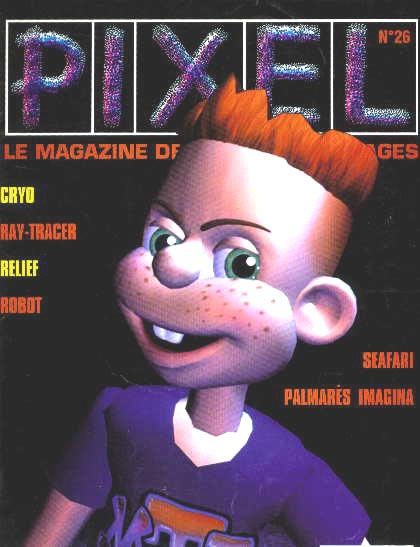 PIXEL magazine side cover Issue 26  1995