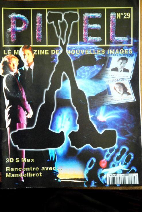 PIXEL magazine side cover Issue 29  1996