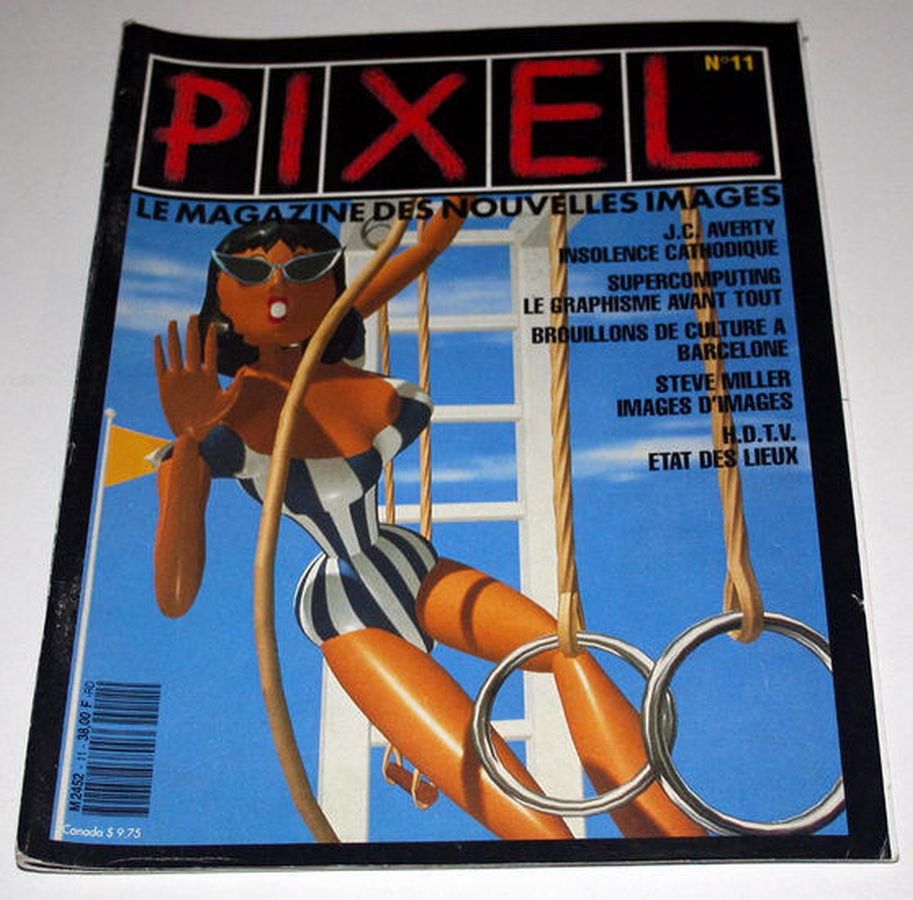 PIXEL magazine side cover Issue 11   1990
