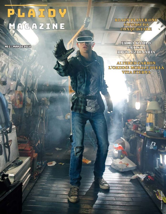 PLAIDY MAGAZINE magazine side cover Issue 1  March 2018