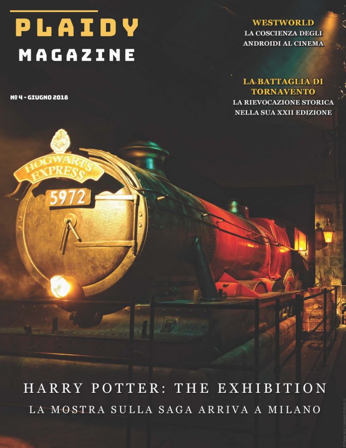 PLAIDY MAGAZINE magazine side cover Issue 4  June 2018
