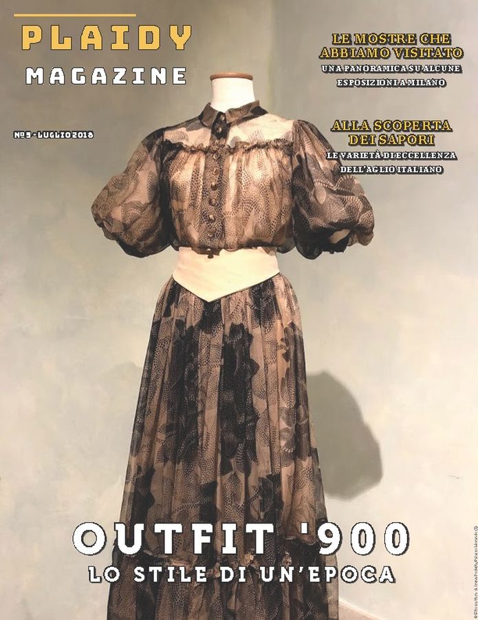 PLAIDY MAGAZINE magazine side cover Issue 5  July 2018