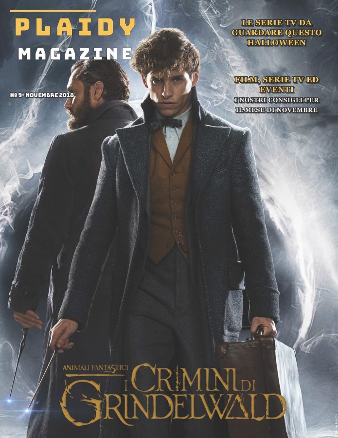 PLAIDY MAGAZINE magazine side cover Issue 9  November 2018