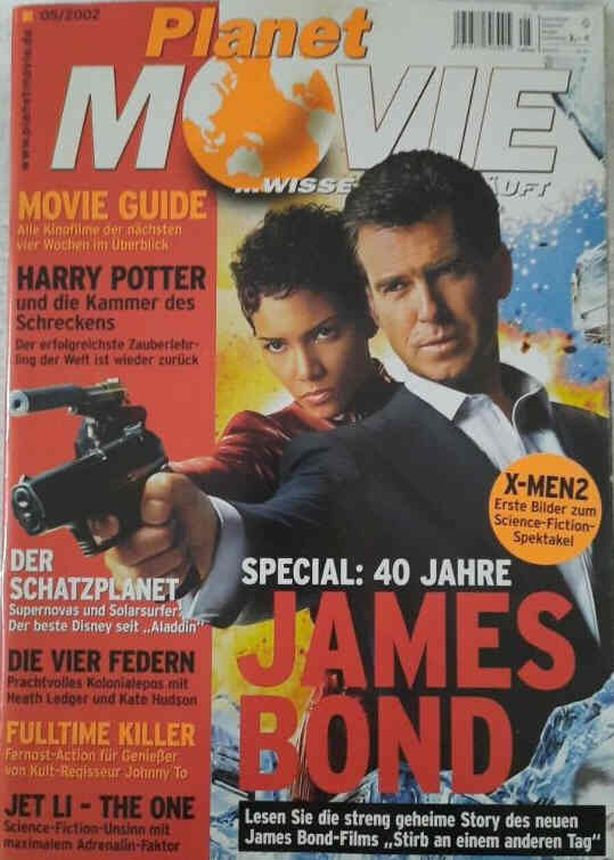 PLANET MOVIE magazine side cover May 2002