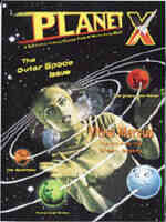 PLANET X magazine side cover  2001