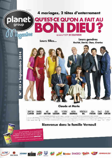 PLANET GROUP MAGAZINE magazine side cover Issue 103 September 2014