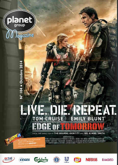 PLANET GROUP MAGAZINE magazine side cover Issue 104 October 2014
