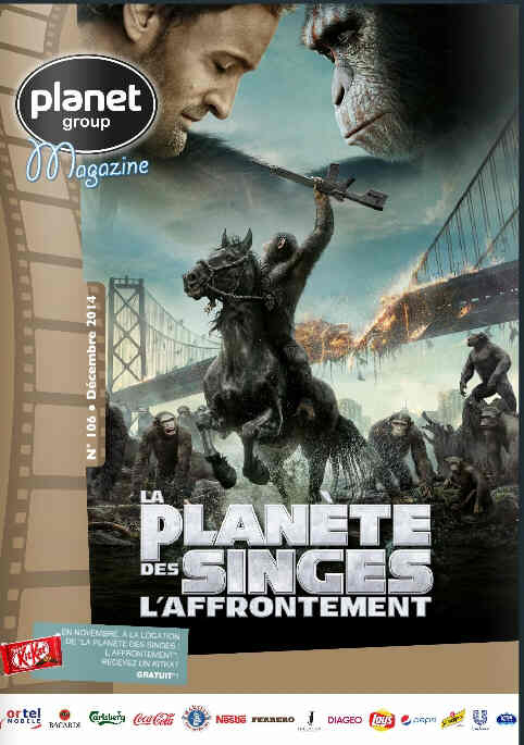 PLANET GROUP MAGAZINE magazine side cover Issue 106 December 2014