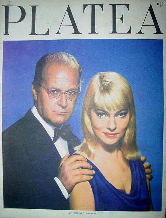 PLATEA magazine side cover Issue 3 6 November 1959