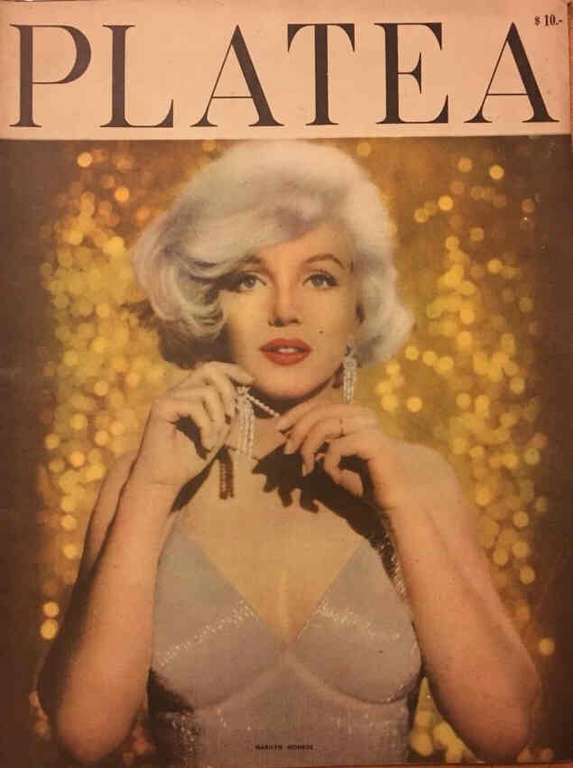 PLATEA magazine side cover Issue 5 4 December 1959