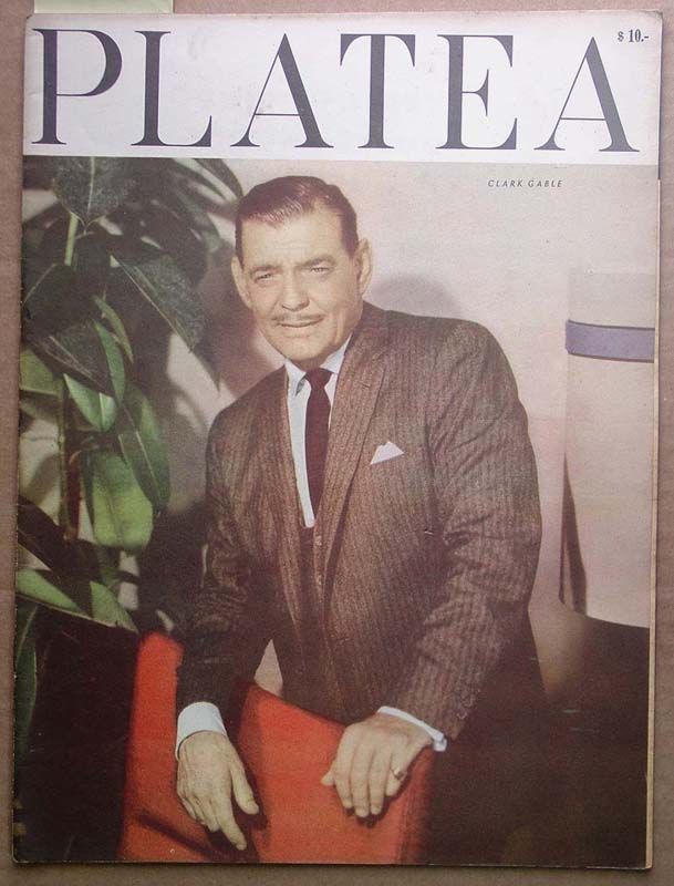 PLATEA magazine side cover Issue 19 17 June 1960