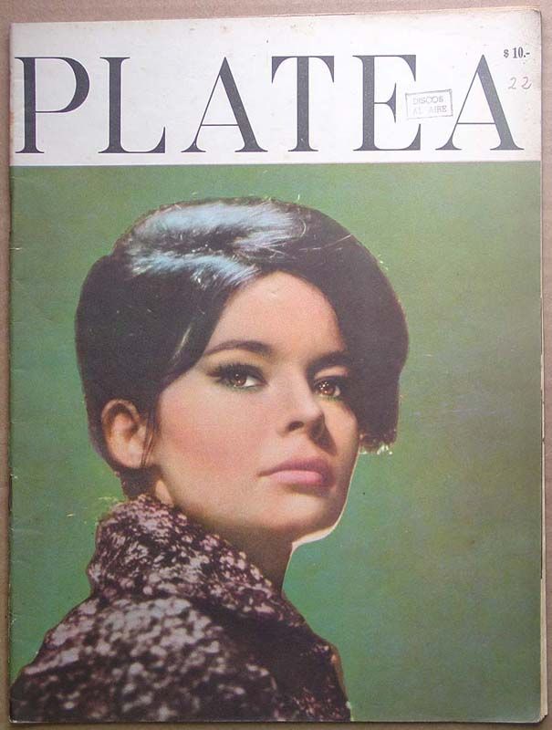 PLATEA magazine side cover Issue 22 29 July 1960