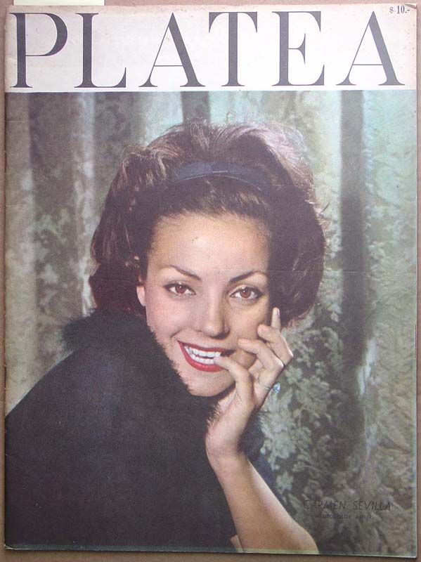 PLATEA magazine side cover Issue 60 9 June 1961