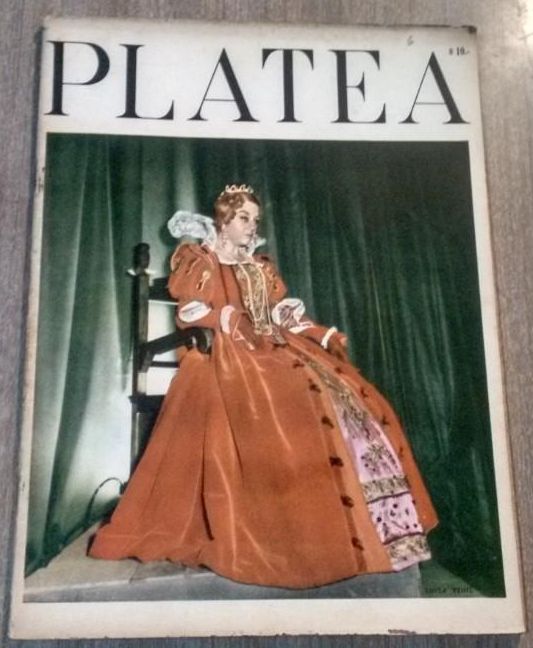 PLATEA magazine side cover Issue 6 18 December 1959
