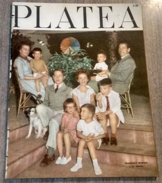 PLATEA magazine side cover Issue 7 1 January 1960