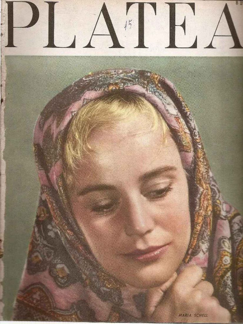 PLATEA magazine side cover Issue 15 15 April 1960