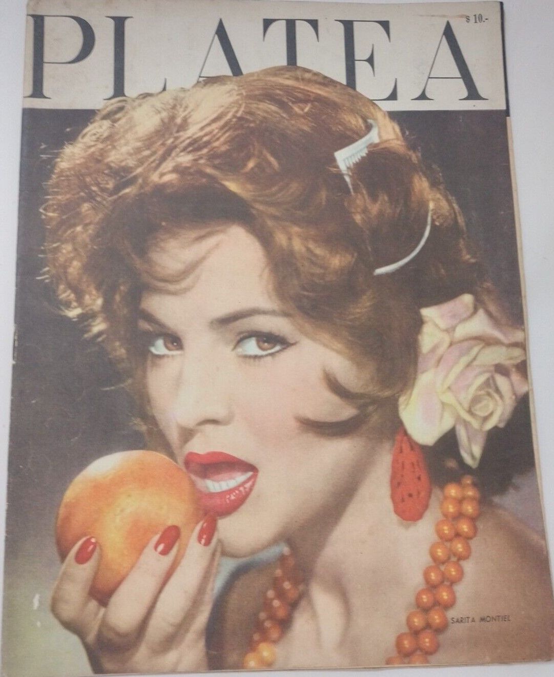 PLATEA magazine side cover Issue 20 1 July 1960
