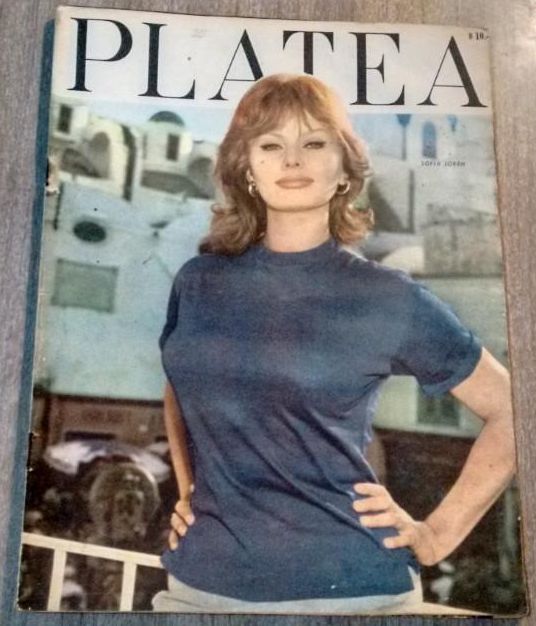 PLATEA magazine side cover Issue 25 9 September 1960