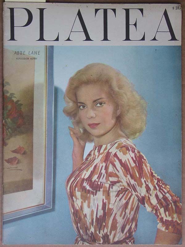 PLATEA magazine side cover Issue 53 21 April 1961