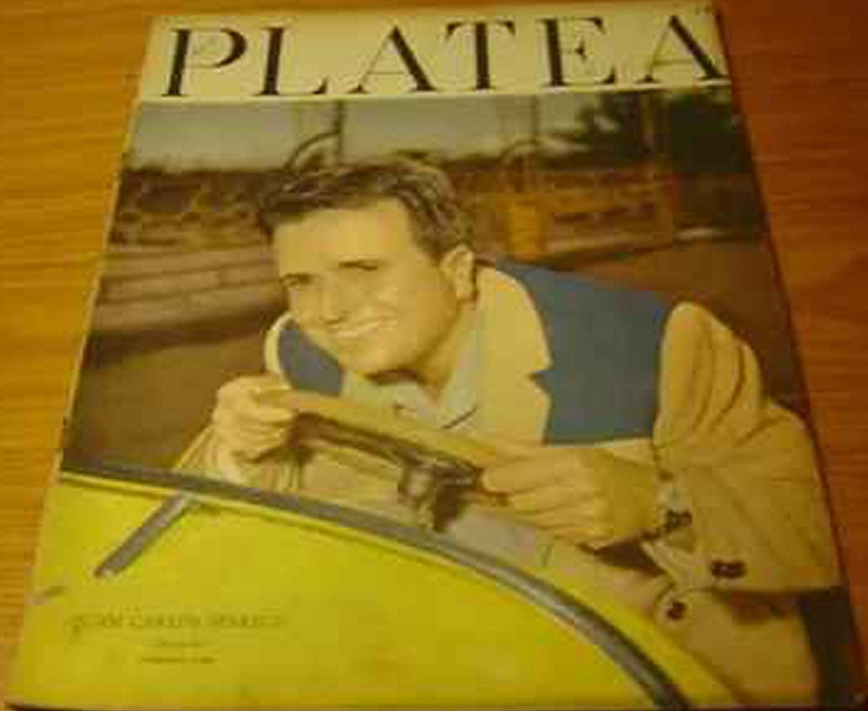 PLATEA magazine side cover Issue 54 28 April 1961