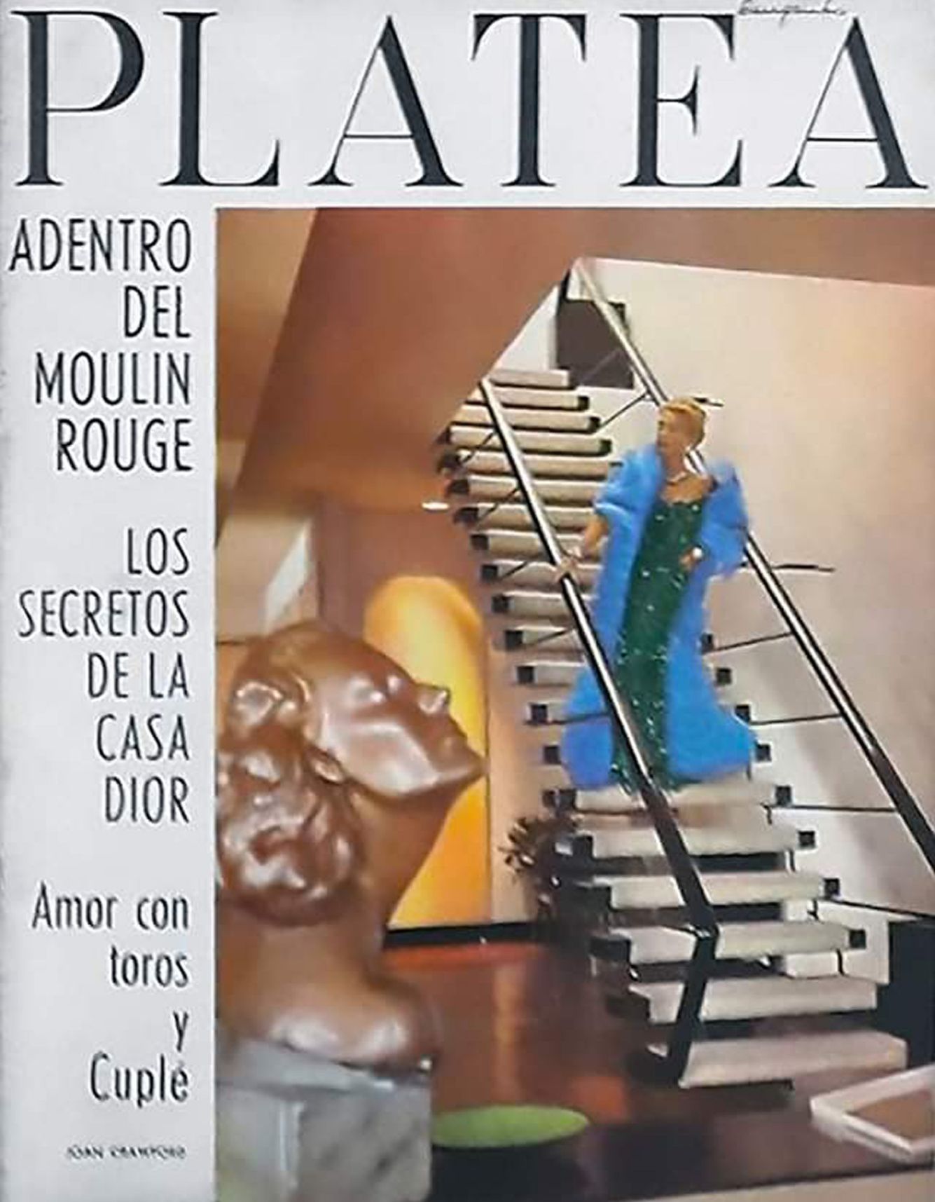 PLATEA magazine side cover Issue 87 22 December 1961