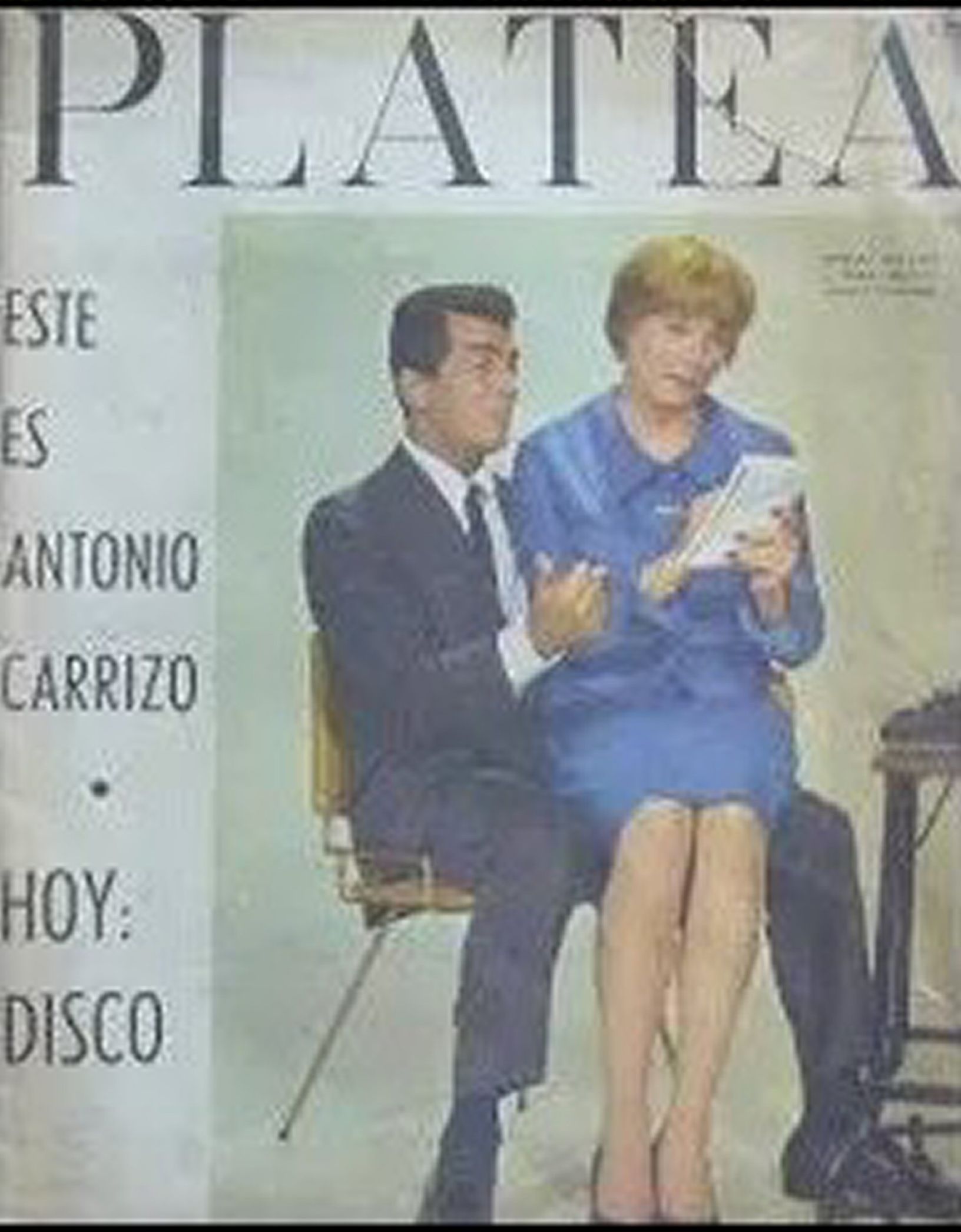 PLATEA magazine side cover   1961