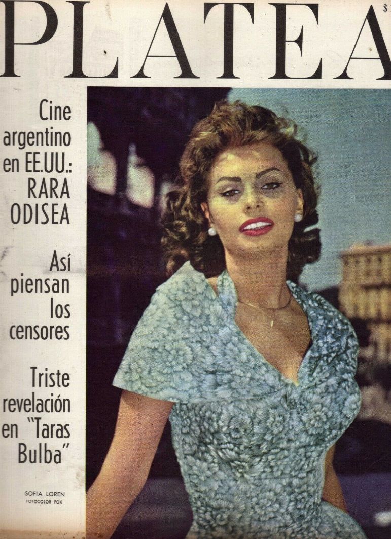 PLATEA magazine side cover Issue 90 12 January 1962