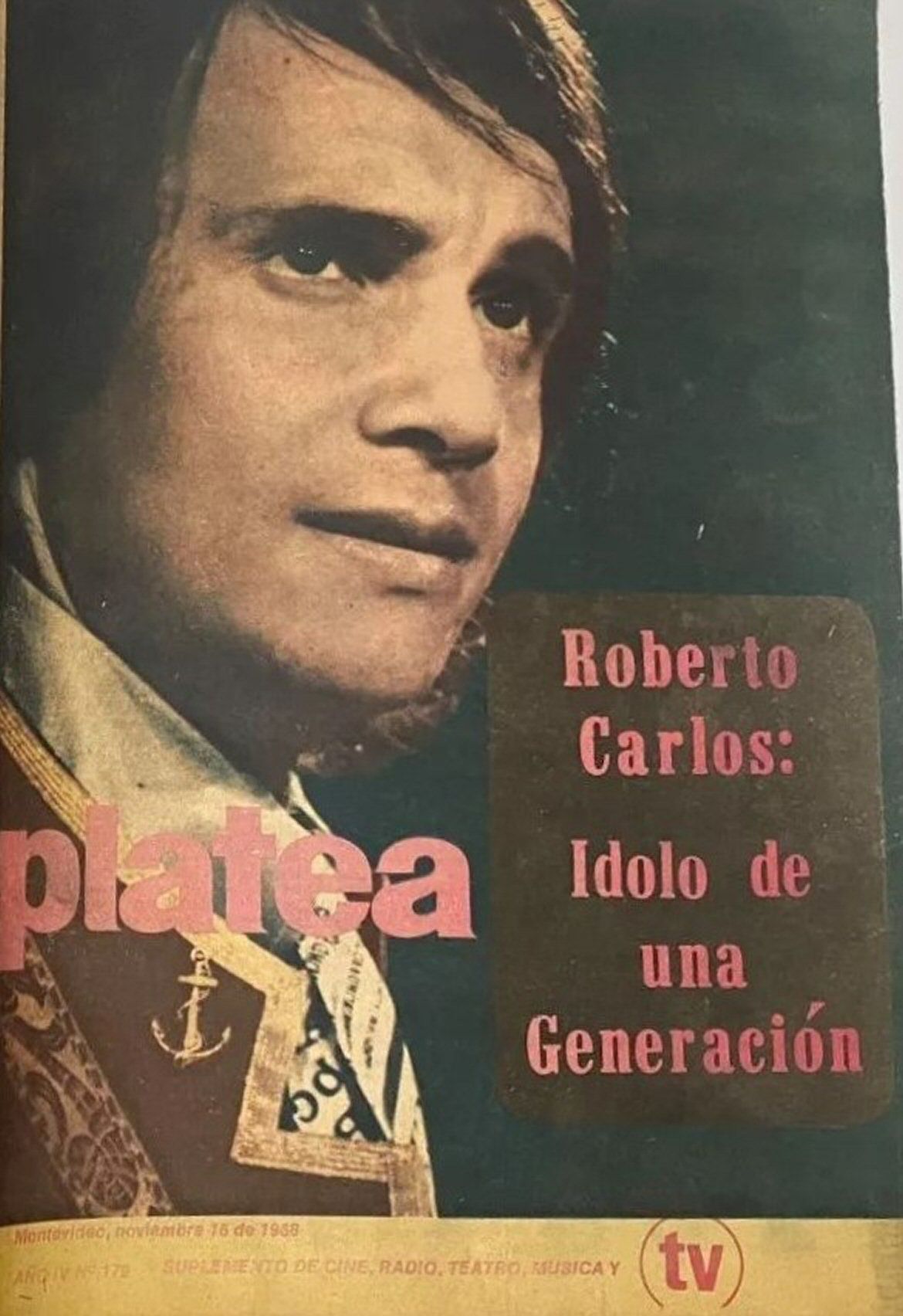 PLATEA (UR) magazine side cover Issue 179  November 1968
