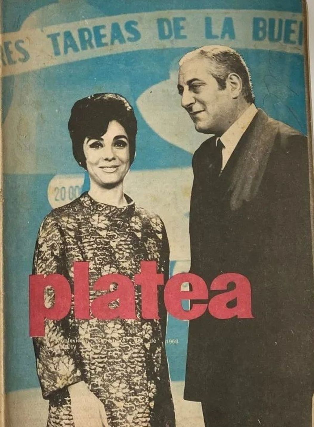 PLATEA (UR) magazine side cover Issue 173   1968