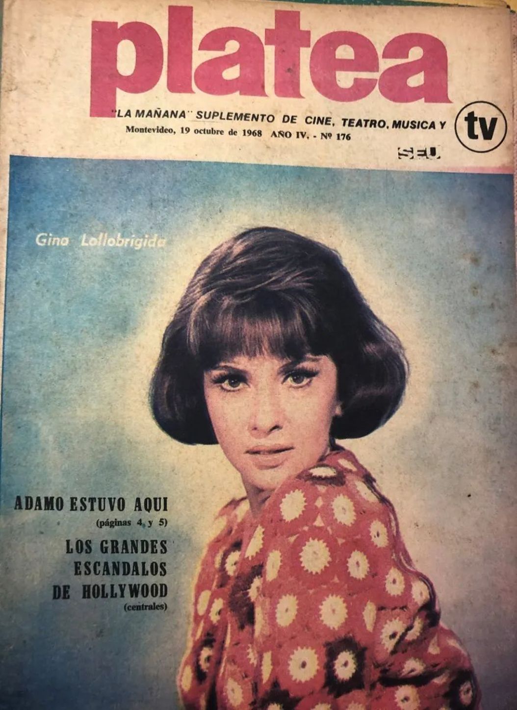 PLATEA (UR) magazine side cover Issue 176   1968