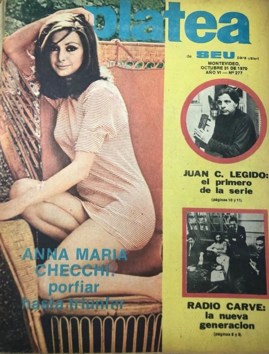 PLATEA (UR) magazine side cover Issue 277   1970