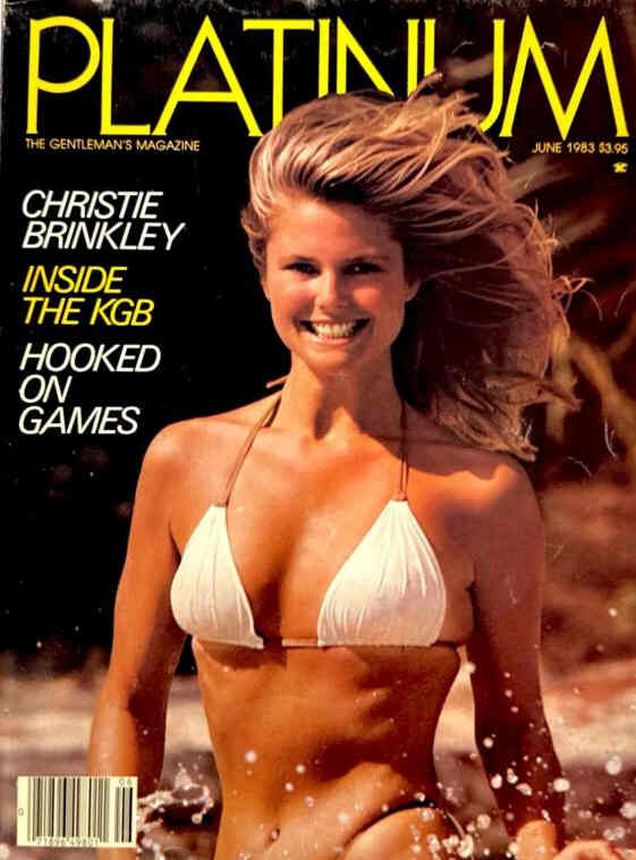 PLATINUM USA magazine side cover  June 1983