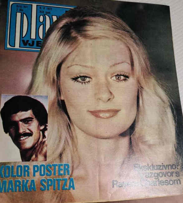 PLAVI VJESNIK magazine side cover Issue 941 9 October 1972