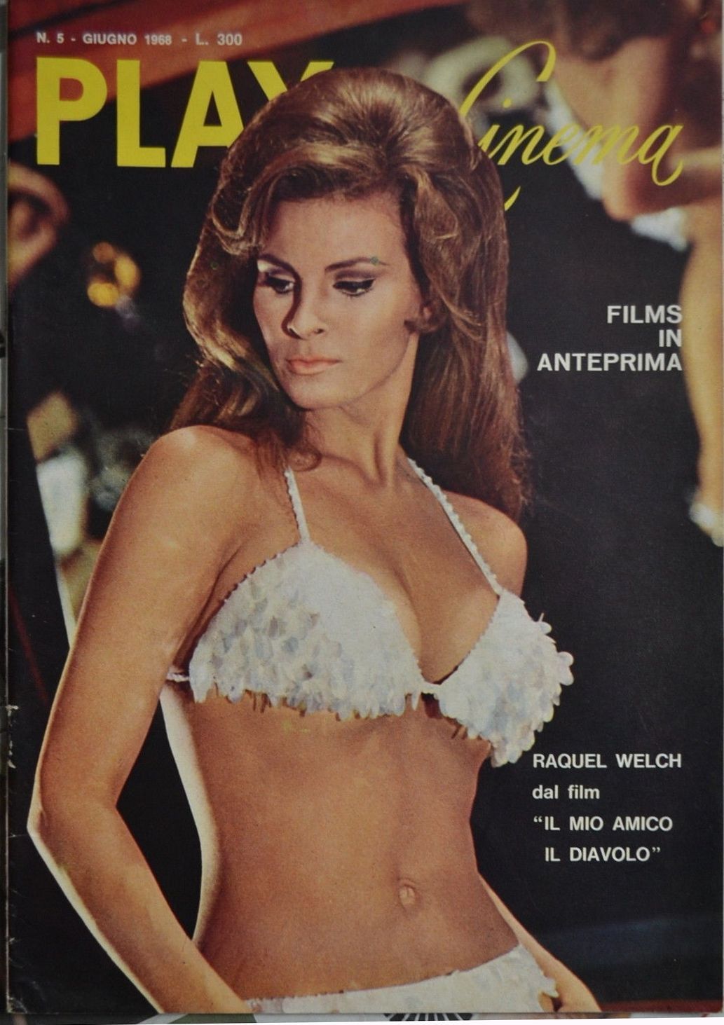 PLAY CINEMA magazine side cover Issue 5 June 1968