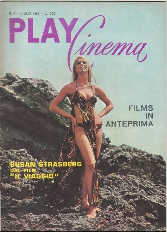 PLAY CINEMA magazine side cover Issue 6 July 1968