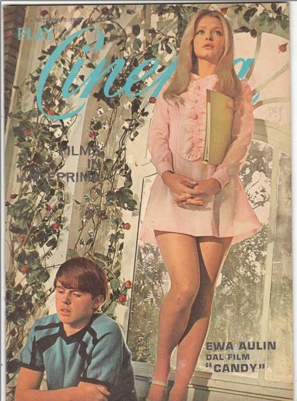 PLAY CINEMA magazine side cover Issue 8 September 1968