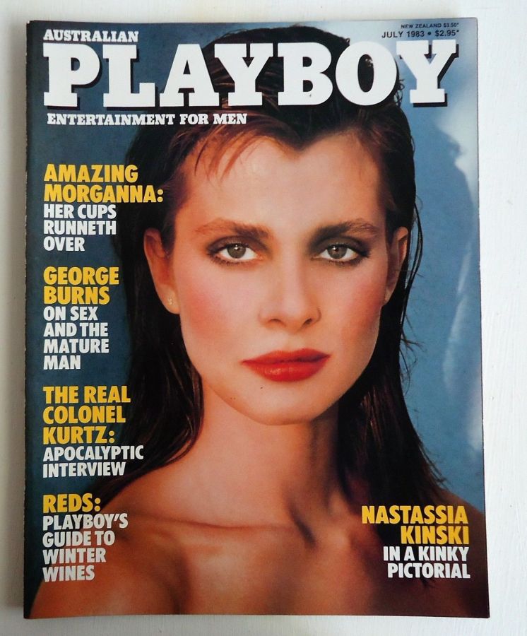 PLAYBOY (Australia) magazine side cover  July 1983