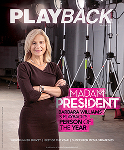 PLAYBACK magazine side cover Winter 2013