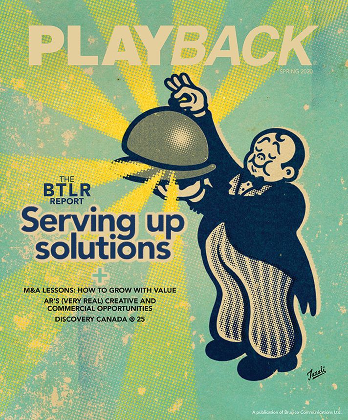 PLAYBACK magazine side cover Spring 2020