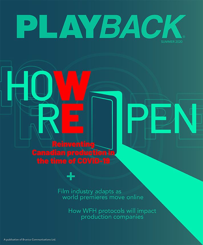 PLAYBACK magazine side cover Summer 2020