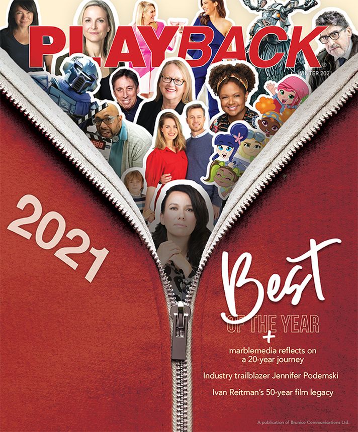 PLAYBACK magazine side cover Winter 2021