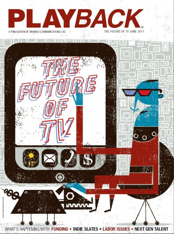 PLAYBACK magazine side cover June 2011