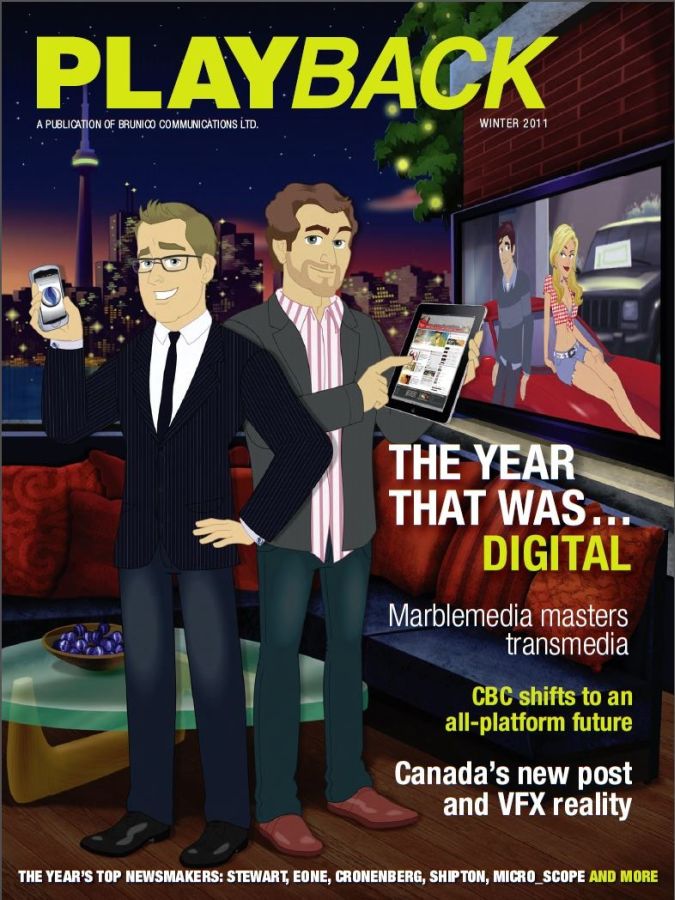 PLAYBACK magazine side cover Winter 2011