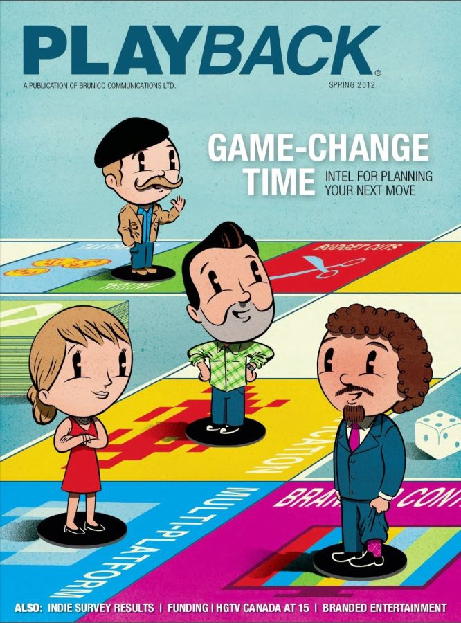 PLAYBACK magazine side cover Spring 2012
