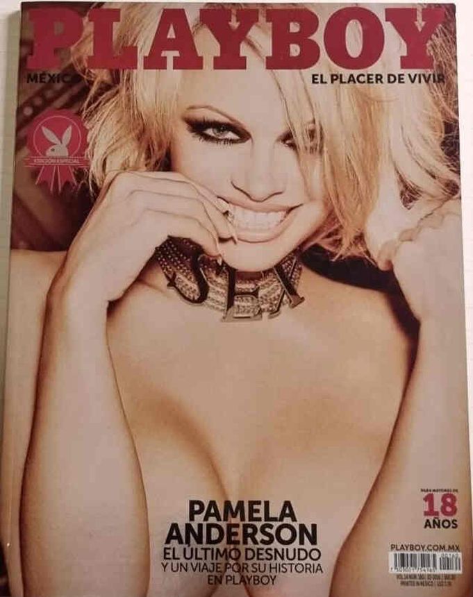 PLAYBOY (MEXICO) magazine side cover  February 2016