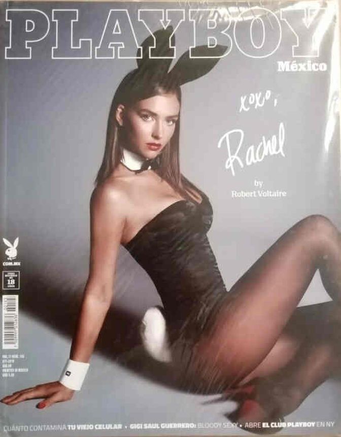 PLAYBOY (MEXICO) magazine side cover  November 2018