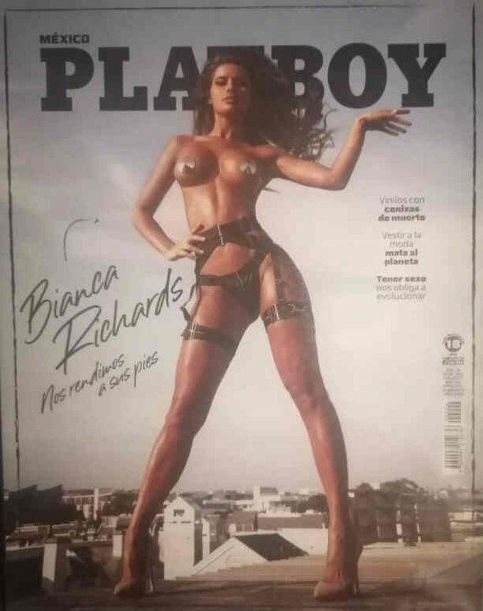 PLAYBOY (MEXICO) magazine side cover  October 2019