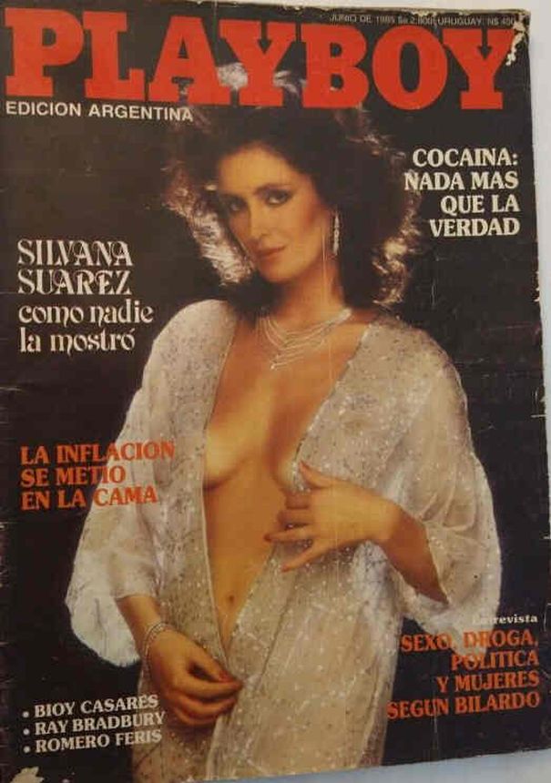 PLAYBOY ARGENTINA magazine side cover  June 1985